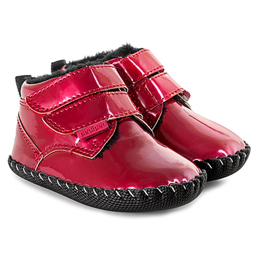pediped ORIGINALS® LIONEL RED PATENT